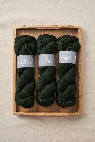 Supersoft Merino Aran Yarn - Green