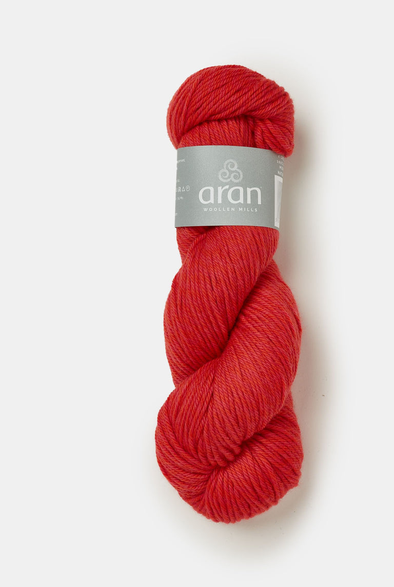 Supersoft Merino Aran Yarn - Coral