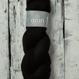 Supersoft Merino Aran Yarn - Black
