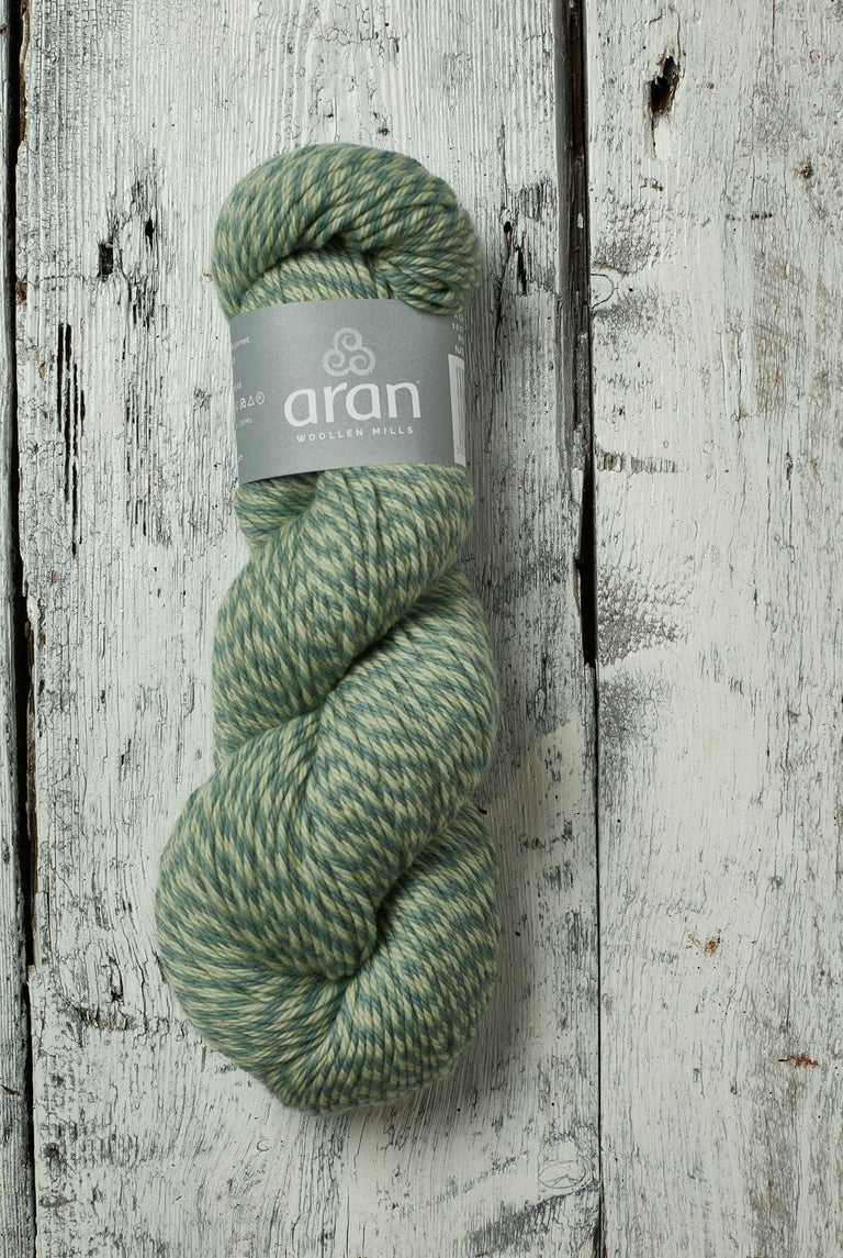 Superweiches Merino Aran-Garn - Seeschaum