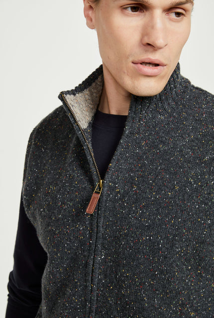wool, knitwear, gilet, vest, wool gilet, vest for men, Irish wool,aran knitwear 
