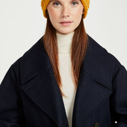 Bonnet Hazelwood à ourlet roulé - Jaune