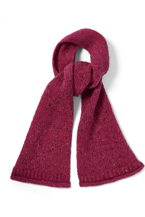 Sliabh Bawn Nepped Scarf -  Pink