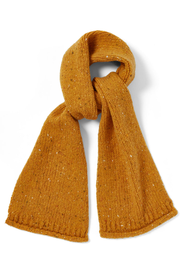 Sliabh Bawn Nepped Scarf - Yellow