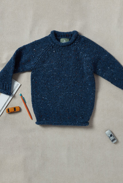 Children's knitwear, Knitwear for baby, baby aran wool, wool, Ireland, baby roll neck sweater