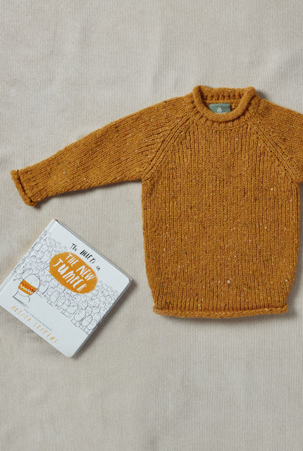 Children's knitwear, Knitwear for baby, baby aran wool, wool, Ireland, baby roll neck sweater