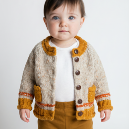 Cardigan à col roulé pour bébé Réalta - Starbright