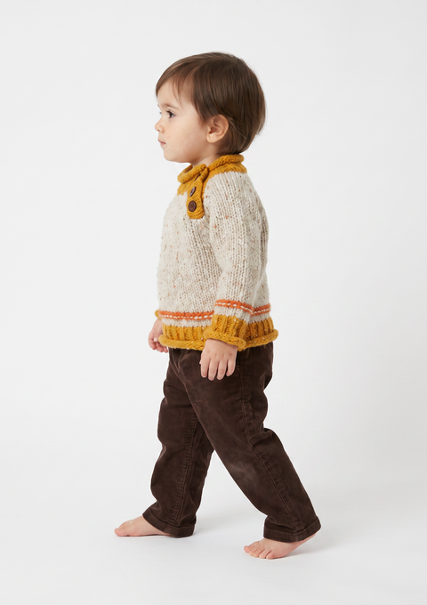 Gealach Baby Roll Neck Crew - Starbright