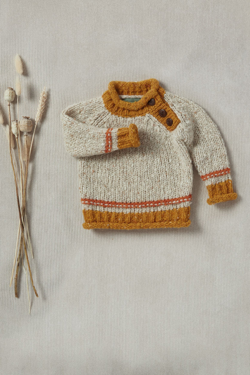 Childrens's knitwear,Knitwear for baby,baby aran wool,wool,Ireland, baby roll neck sweater