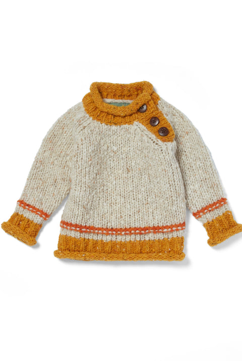 Gealach Baby Roll Neck Crew - Starbright