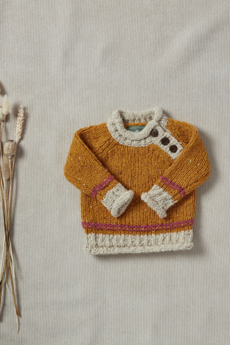 Childrens's knitwear,Knitwear for baby,baby aran wool,wool,Ireland, baby roll neck sweater