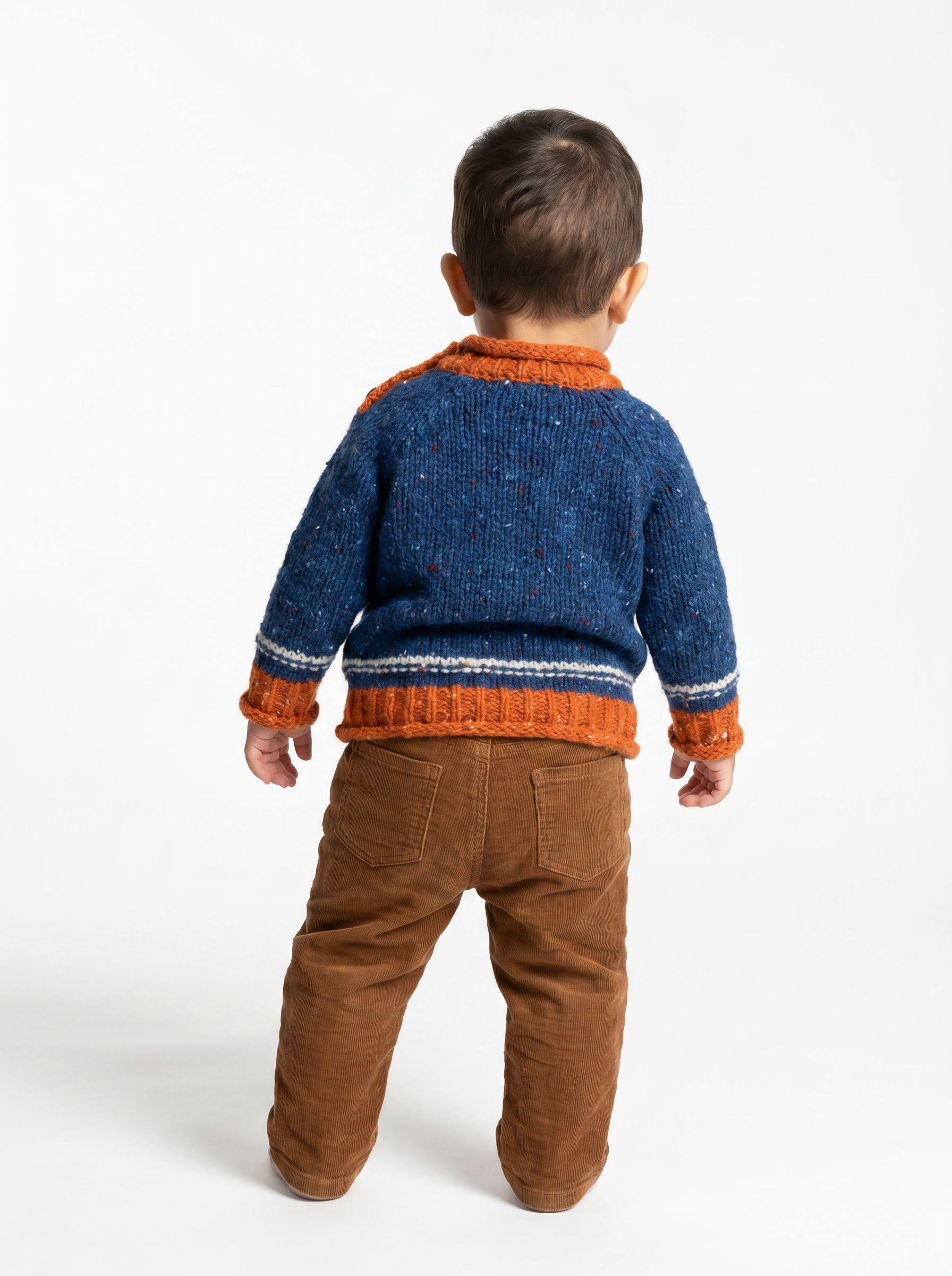 Gealach Baby Roll Neck Crew -Twinkle