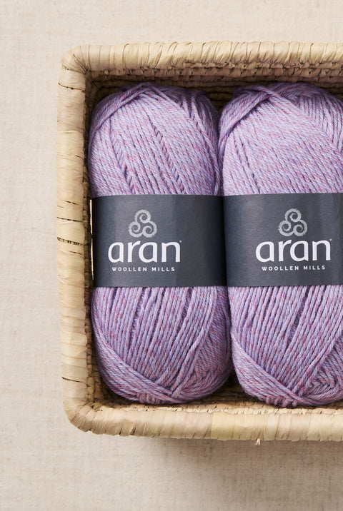 100 % Merino-Aran-Garn – Lavendel