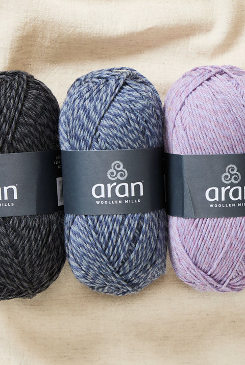 100% Merino Aran Yarn - Denim