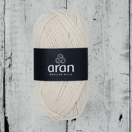 100 % Merino Aran Garn – Creme