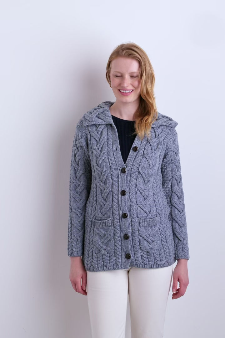 Women's Signature Cotton Fisherman Sweater, Short Cardigan Washed | Sweaters  at L.L.Bean
