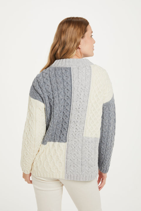 Cobh Aran Sweater - Dawn